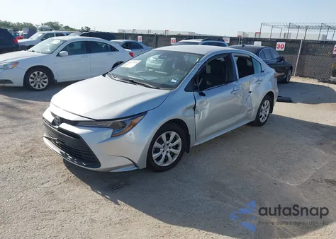 2025 Toyota Corolla Le из США, поврежденный, VIN 5YFB4MDE0SP276035